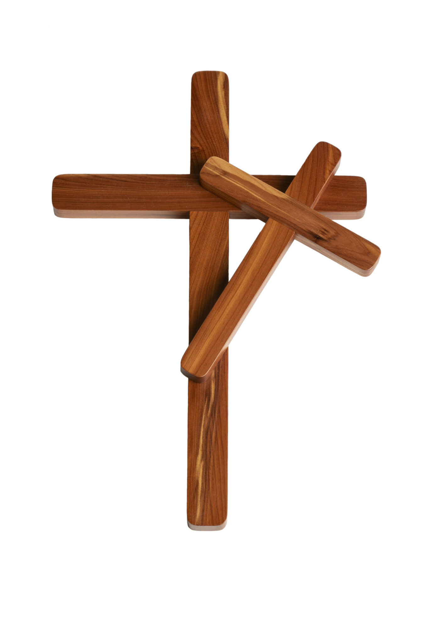 Keepsake Cross in Cedar Wood with Natural Finish Abbey Caskets