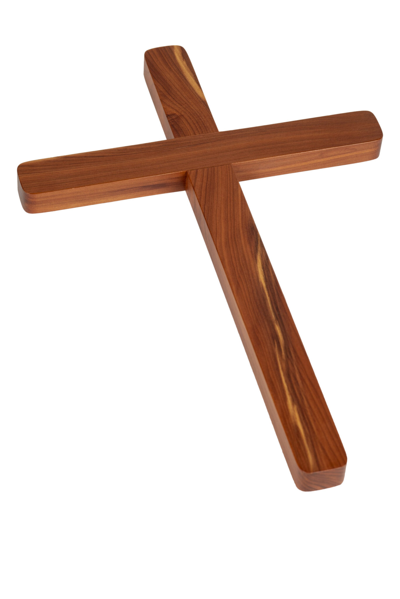 Keepsake Cross in Cedar Wood with Natural Finish Abbey Caskets
